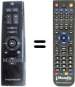 Télécommande équivalente Hifivox MIC 100