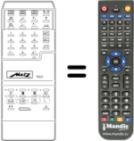 Replacement remote control MECATRON 7603