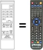 Replacement remote control PQ 10181 U