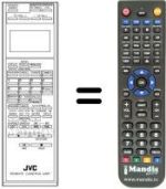 Replacement remote control PQ 10543 BM