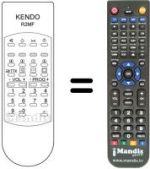 Replacement remote control Kendo CT 95 M 55