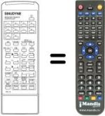 Télécommande équivalente RC 13