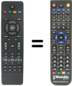 Télécommande équivalente Inno Hit RC 1825