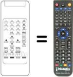 Replacement remote control RC 511