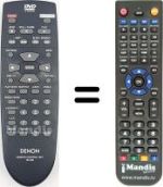 Replacement remote control RC 550