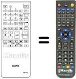 Télécommande équivalente RM-663