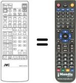 Télécommande équivalente RM-C703