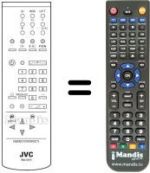 Gleichwertige Fernbedienung RM-C870