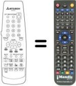 Télécommande équivalente RM 05401