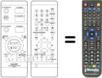 Télécommande équivalente RRMCG 0183 AJSA