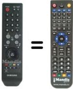 Télécommande équivalente Samsung CW 29Z404