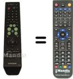 Télécommande équivalente Samsung HT-Q9