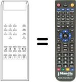 Replacement remote control TC 230