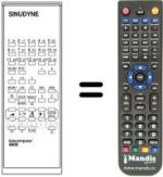 Télécommande équivalente TC 4800