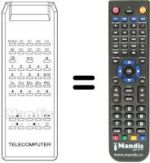Télécommande équivalente TELECOMPUTER