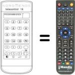 Replacement remote control 583.274