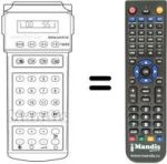 Télécommande équivalente 583.275