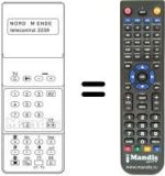 Télécommande équivalente TELECONTROL 2239