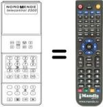 Replacement remote control TELECONTROL 2300