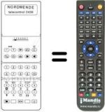 Télécommande équivalente 583.504