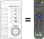 Télécommande équivalente 583.236