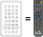 Télécommande équivalente TELECOMPUTER 99-16