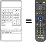 Replacement remote control TP 390
