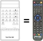 Replacement remote control TP 380