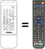 Télécommande équivalente VT-31 G