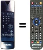 Télécommande équivalente Technisat VC 3004