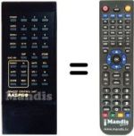 Télécommande équivalente Kathrein UFD 86