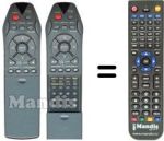 Télécommande équivalente Inno Hit IH 2410 SLV