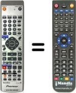 Télécommande équivalente Pioneer DVR 3100 S