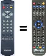 Télécommande équivalente Samsung CB5073Z