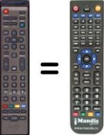 Télécommande équivalente Acer AT2230