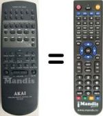 Replacement remote control RC-S102