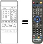 Télécommande équivalente EUR51244