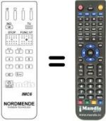 Télécommande équivalente NordMende GALAXY 36XP