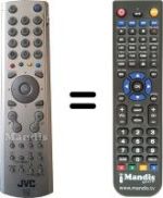 Replacement remote control JVC LT-32DF7BK