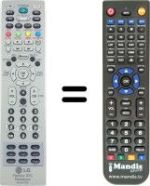 Télécommande équivalente LG RE-44SZ20RD