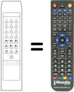 Replacement remote control Bigston CTV140