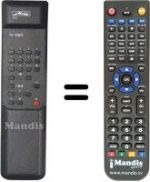 Replacement remote control Metz 6343
