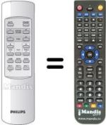 Télécommande équivalente A5.600