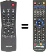 Replacement remote control Philips FWC399