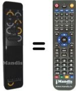 Replacement remote control RC6004