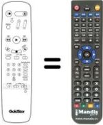 Télécommande équivalente REMCON377