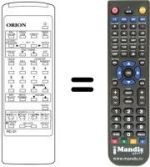 Télécommande équivalente RC31