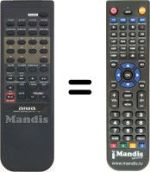 Télécommande équivalente RC-TN330