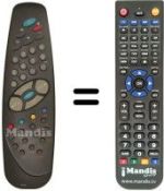Replacement remote control RC1010