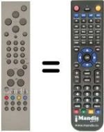 Replacement remote control RC1541